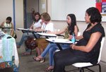 Rebecca Coscarelli Cardoso; Vanda Arantes Vale; Elizabete Vianna Delamarque; Georgina da Silva Gadelha