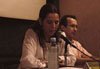 Anny Jackeline Torres Silveira e Francisco Carlos Jacinto Barbosa no I Seminário História das Doenças